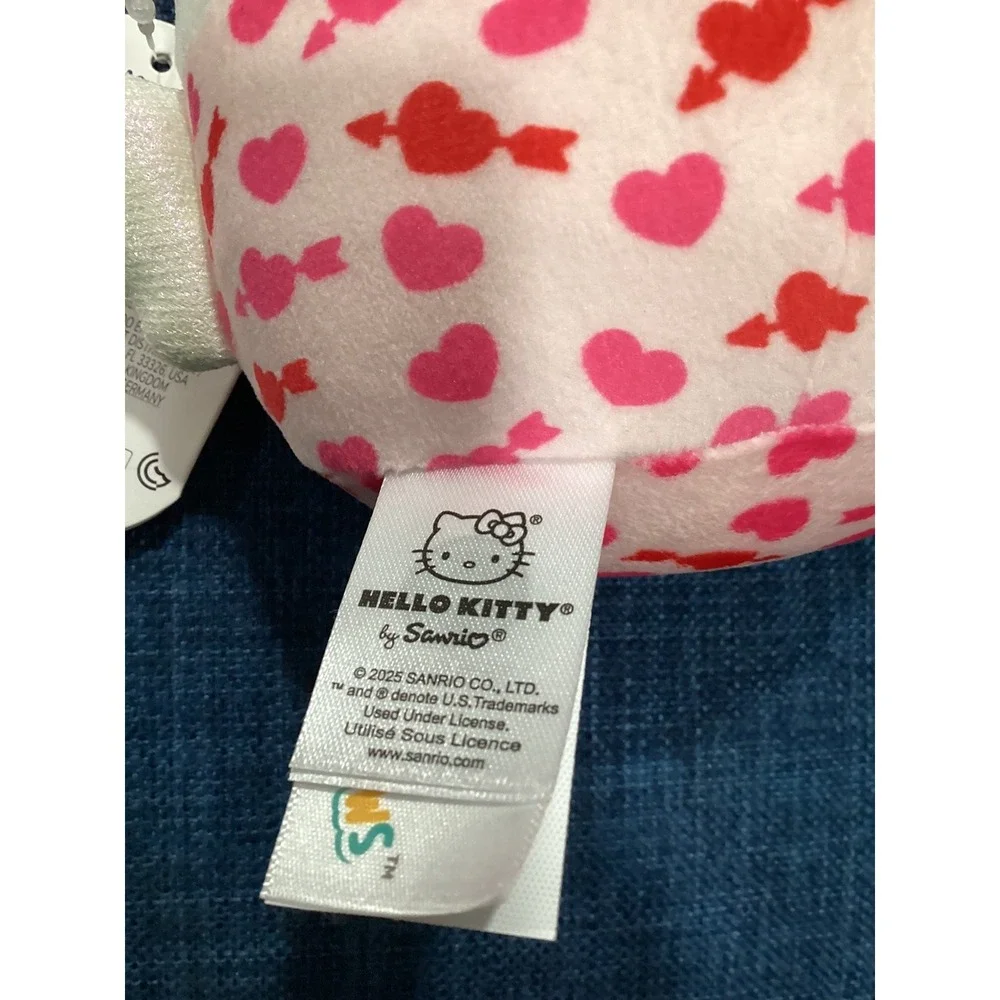 Squishmallows 2025 Valentine Day Hello Kitty RARE Plush